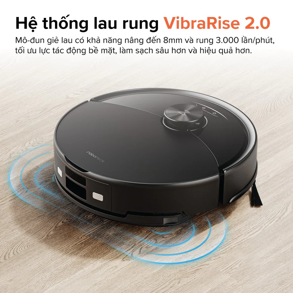 Robot hút bụi lau nhà Roborock Q10 VF Đen