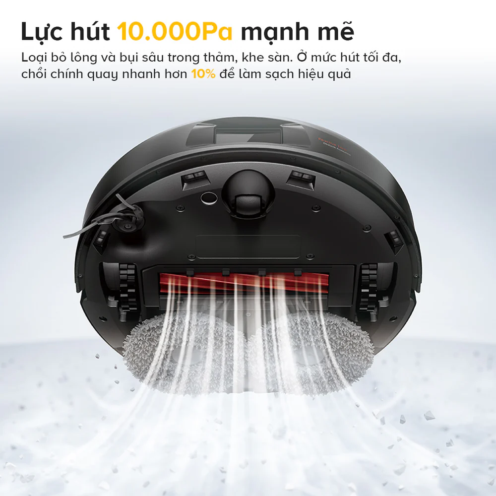 Robot hút bụi lau nhà Roborock QR 798 Đen