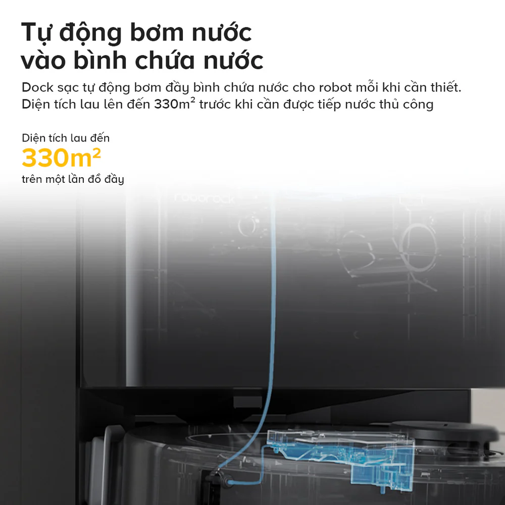 Robot hút bụi lau nhà Roborock QR 798 Đen