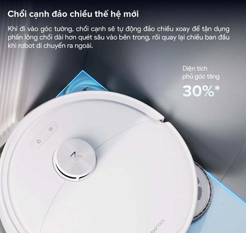Robot hút bụi lau nhà Roborock Qrevo 2 Pro-Trắng