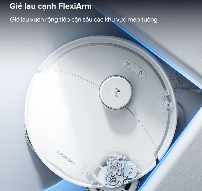 Robot hút bụi lau nhà Roborock Qrevo 2 Pro-Trắng