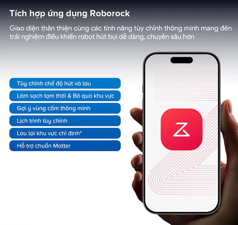 Robot hút bụi lau nhà Roborock Qrevo 2 Pro-Trắng