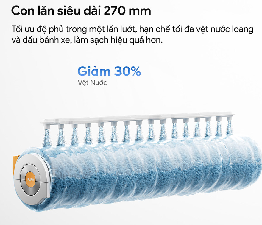 Robot Hút Bụi Lau Nhà Roborock Qrevo Edge 2 Flow