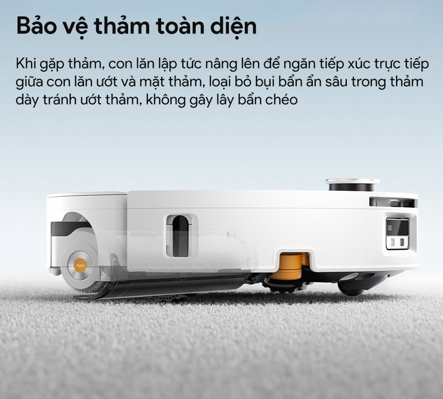 Robot Hút Bụi Lau Nhà Roborock Qrevo Edge 2 Flow