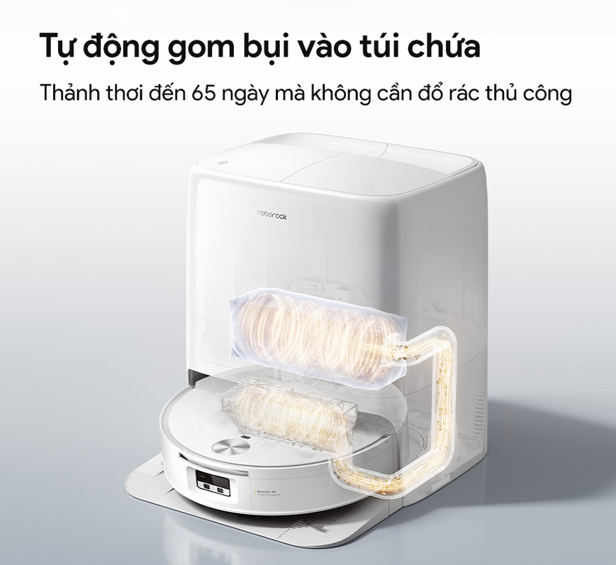 Robot Hút Bụi Lau Nhà Roborock Qrevo Edge 2 Flow