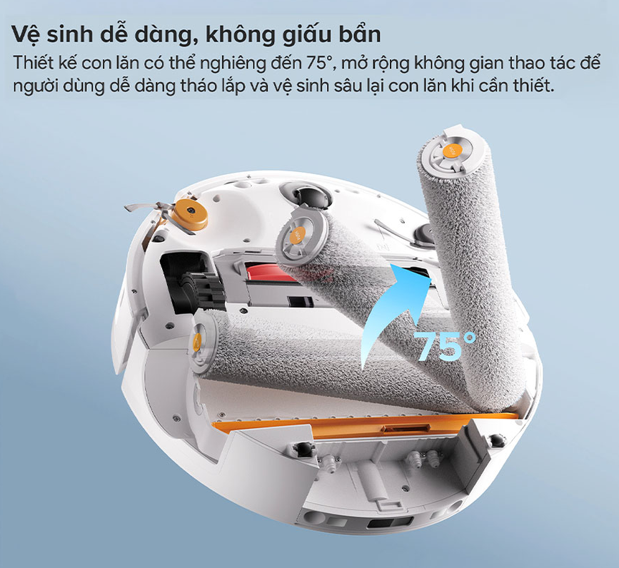 Robot Hút Bụi Lau Nhà Roborock Qrevo Edge 2 Flow