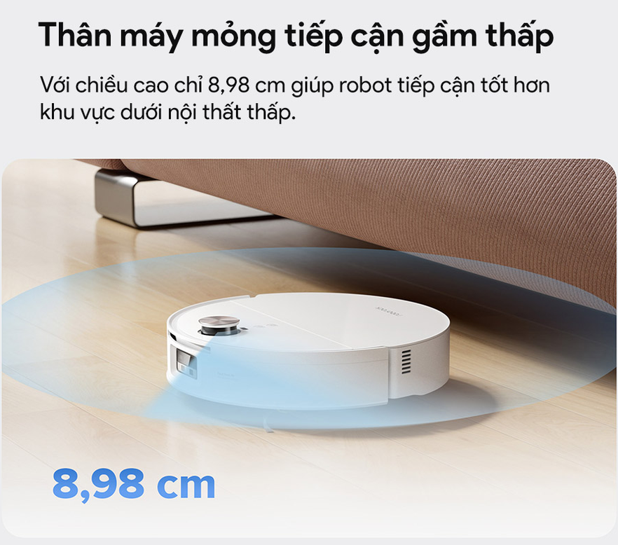 Robot Hút Bụi Lau Nhà Roborock Qrevo Edge 2 Flow