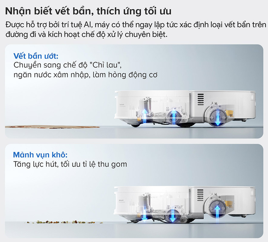 Robot Hút Bụi Lau Nhà Roborock Qrevo Edge 2 Flow