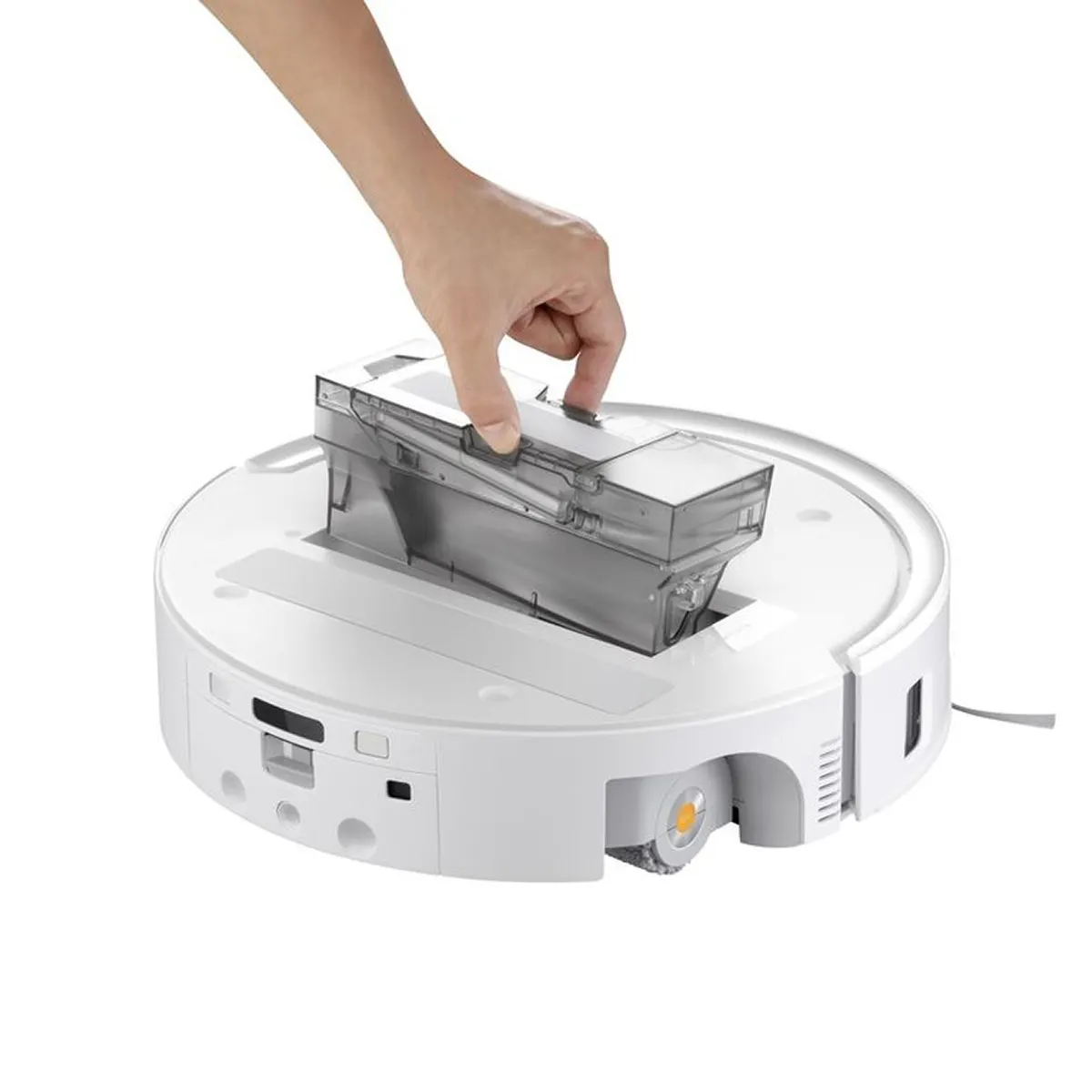 Robot hút bụi lau nhà Roborock Qrevo Curv 2 Flow Trắng