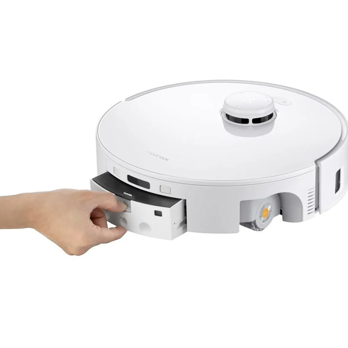 Robot hút bụi lau nhà Roborock Qrevo Curv 2 Flow Trắng