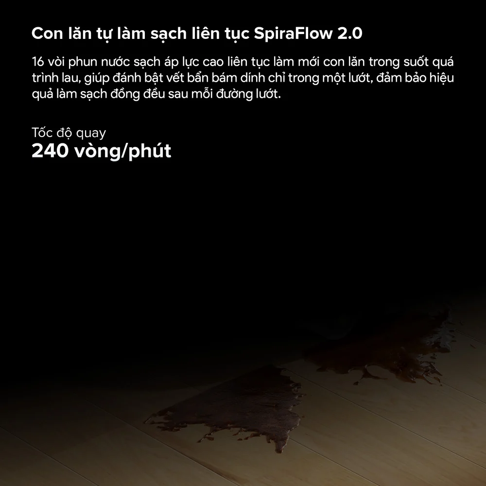 Robot hút bụi lau nhà Roborock Saros 20 Flow Complete