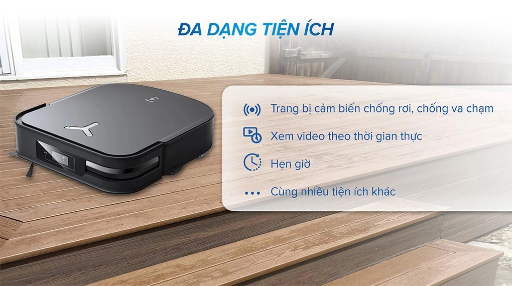 Robot hút bụi thông minh Ecovacs X2 Combo