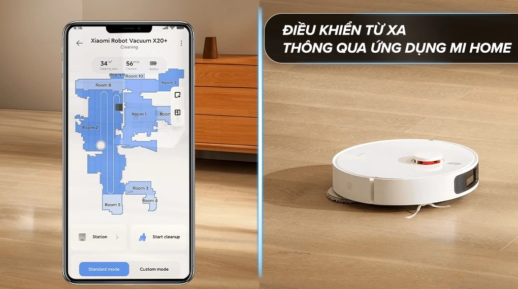 Robot hút bụi Xiaomi X20+
