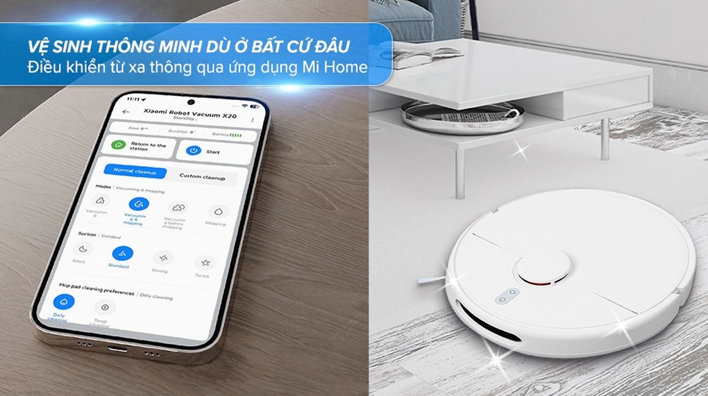 Robot hút bụi Xiaomi X20