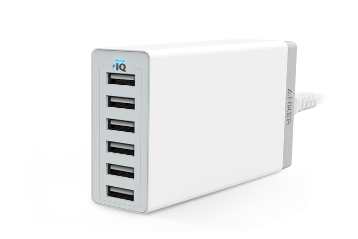 Sạc Anker 6 cổng, 60w [PowerPort 6, 60w] - A2123