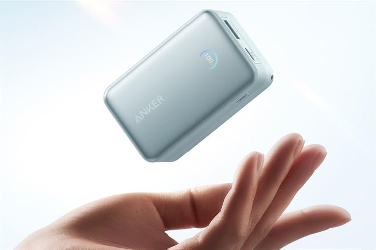 Sạc dự phòng Anker Nano 2C1A 45W 10000mah (Built-In Retractable USB-C Cable) Xanh lá (Green) B2B_A1638