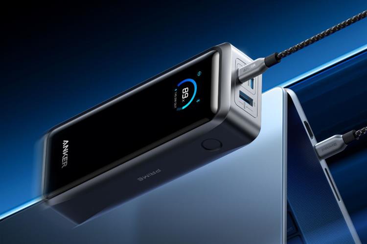 Sạc dự phòng Anker Prime 2C1A 300W 26250mah Đen (Black) B2B_A110A