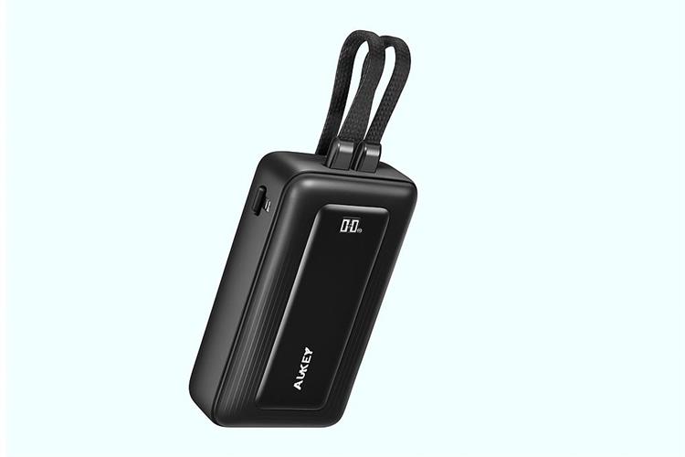 Sạc dự phòng Anker Zolo 1C1A 45W 20000mah (Built-In Dual USB-C Cables) Đen (Black) B2B_A1681