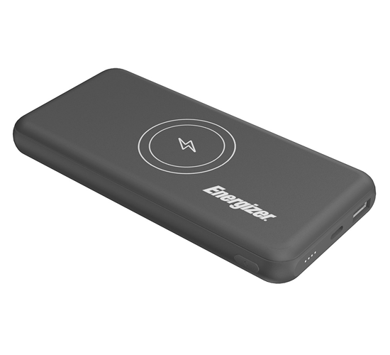 Sạc dự phòng Energizer 10.000mAh /3.7V Li-Polymer - QE10007 - tích hợp sạc không dây