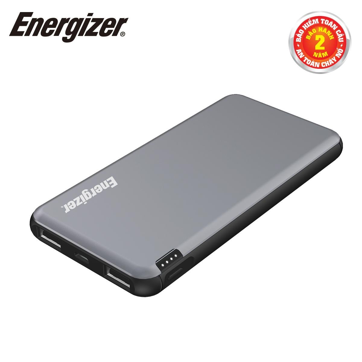 Sạc dự phòng Energizer 10,000mAh /3.7V Li-Polymer - UE10046GY