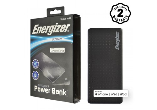Sạc dự phòng Energizer 10,000mAh /3.7V Li-Polymer - XP10002ABK