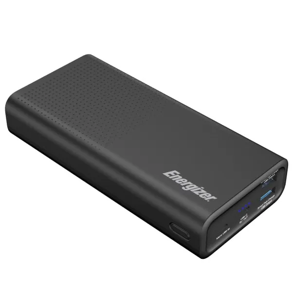 Sạc dự phòng Energizer 20,000mAh /3.7V Li-Polymer - UE20012PQBK