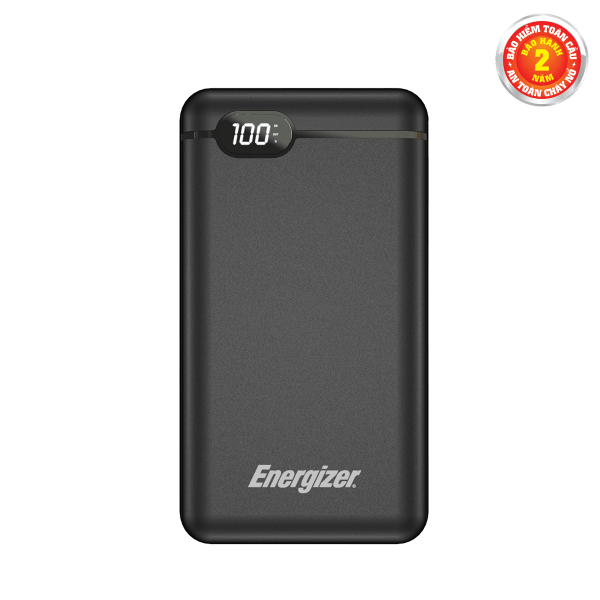 Sạc dự phòng Energizer 20,000mAh/3.7V Li-Polymer - UE20003CBK