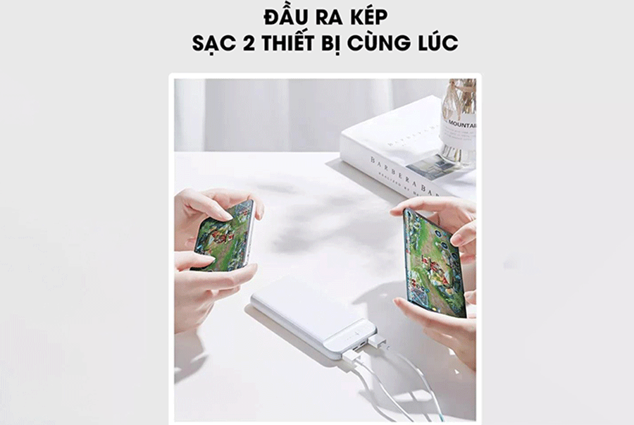 Sạc dự phòng Remax 10.000mAh RPP159 - White - Bảo hành 30 ngày