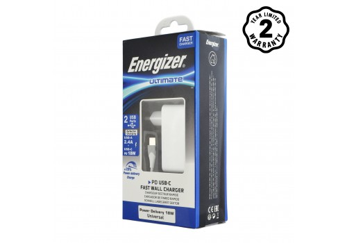 SẠC ENERGIZER 2 USB 30W PD 18W ACIIPFEUUCC3