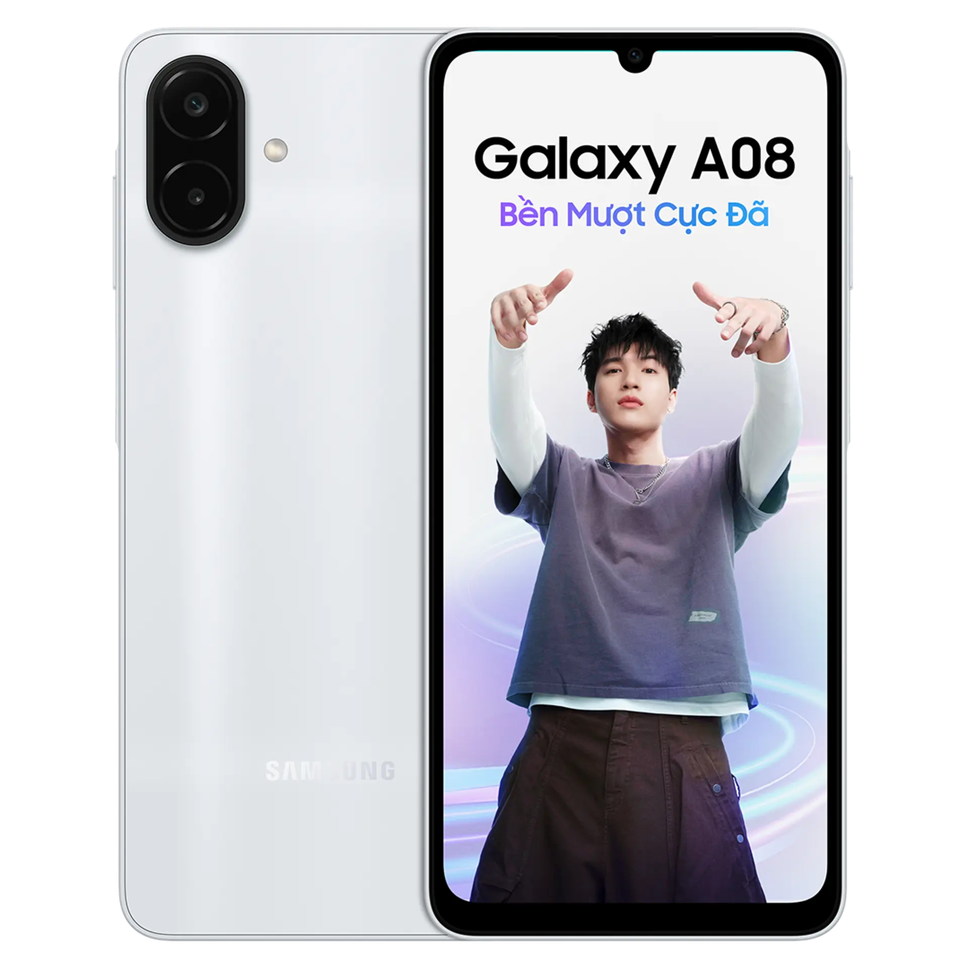 Samsung Galaxy A08 4G A085F (4+64G) Bạc DM