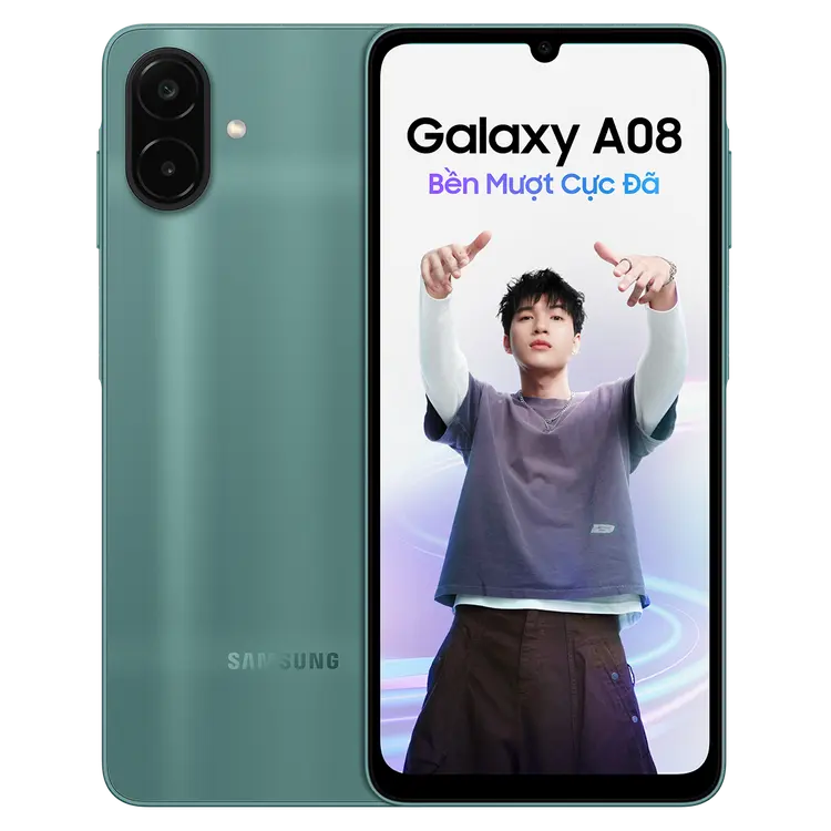 Samsung Galaxy A08 4G A085F (4+64G) Xanh lá