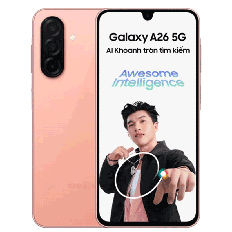 Samsung Galaxy A26 5G A266B (8+128G) Peach Pink