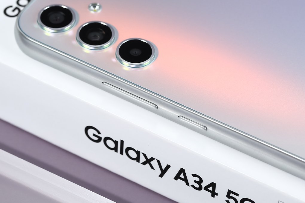 Samsung Galaxy A34 5G A346E (8+128G) Silver Bạc