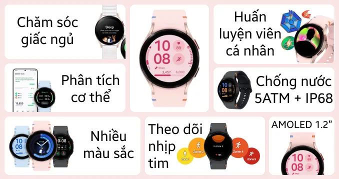 Samsung Galaxy Watch FE R861 Đen