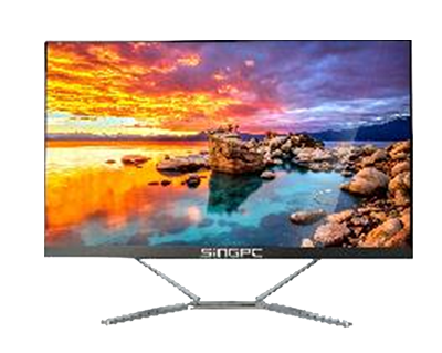 SingPC All in One M22K672W(G6400/4GB RAM/256GB SSD/21.5 Full HD/Wifi+BT/K+M không dây/webcam,Dos,white)