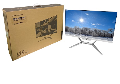 SingPC All in One M22Ki372(i3-10100/4GB RAM/256GB SSD/21.5 Full HD)