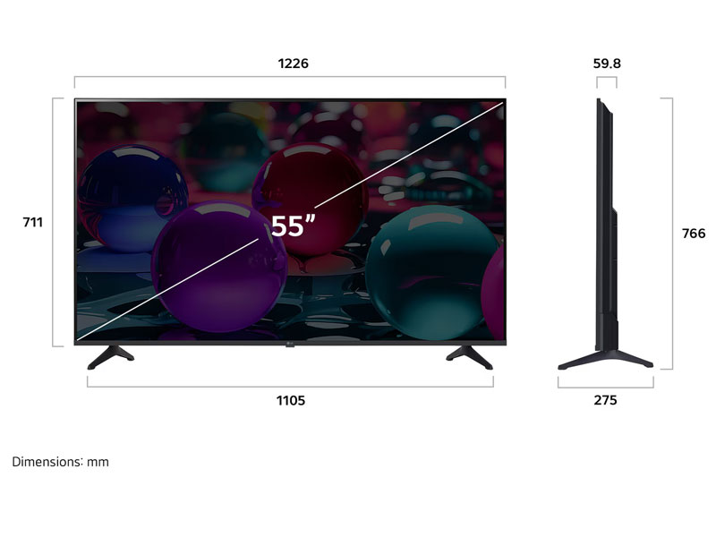 Smart Tivi 55 Inch LG UHD AI 4K 55UA7350PSB