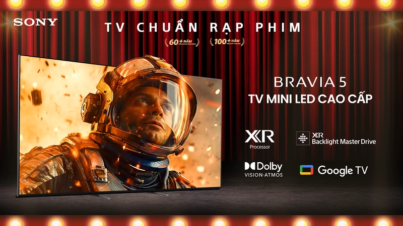 Sony Google TV Mini LED BRAVIA 5 K-75XR50