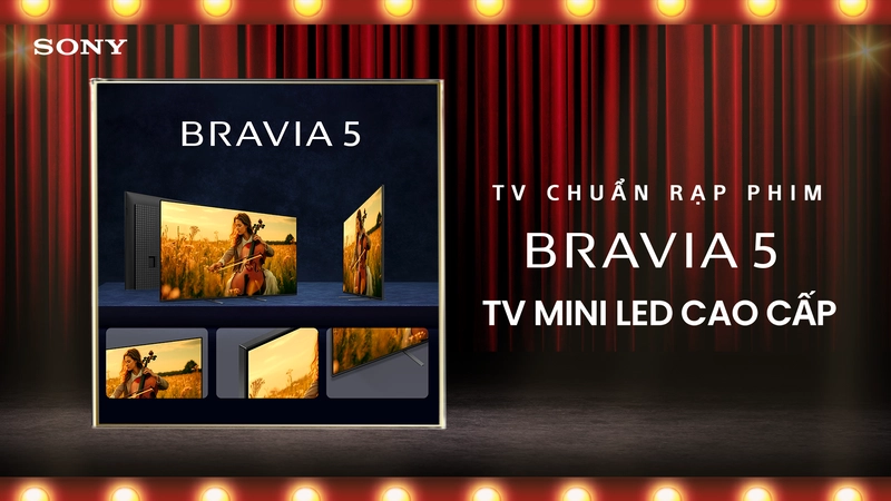 Sony Google TV Mini LED BRAVIA 5 K-75XR50