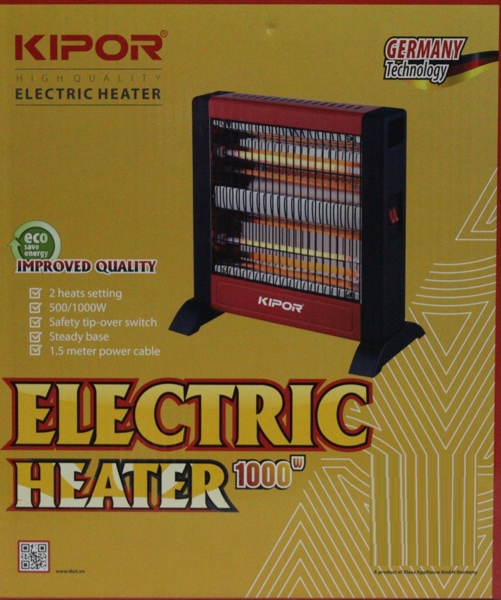 Sưởi hồng ngoại 2 bóng Kipor KP-QS662