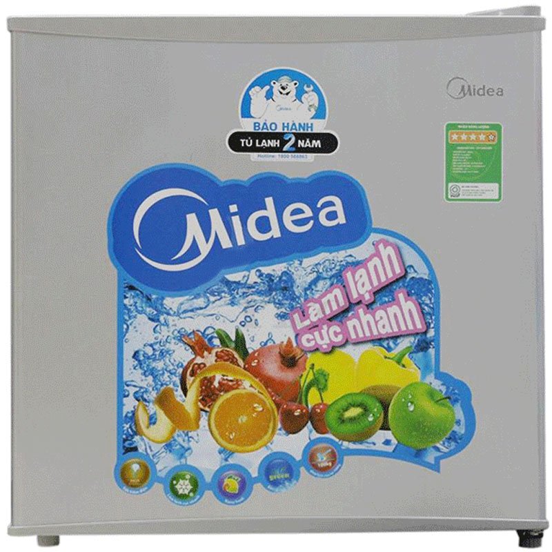 Tủ lạnh Midea HS-65SN - 65 Lít (Ghi)