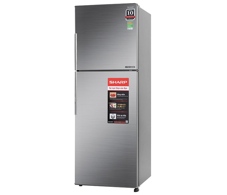Tủ lạnh Sharp SJ-X251E-DS - 241 Lít (Bạc sẫm)