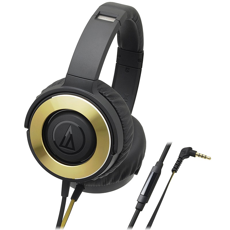 Tai nghe Audio Technica choàng đầu có mic ATH-WS550iS