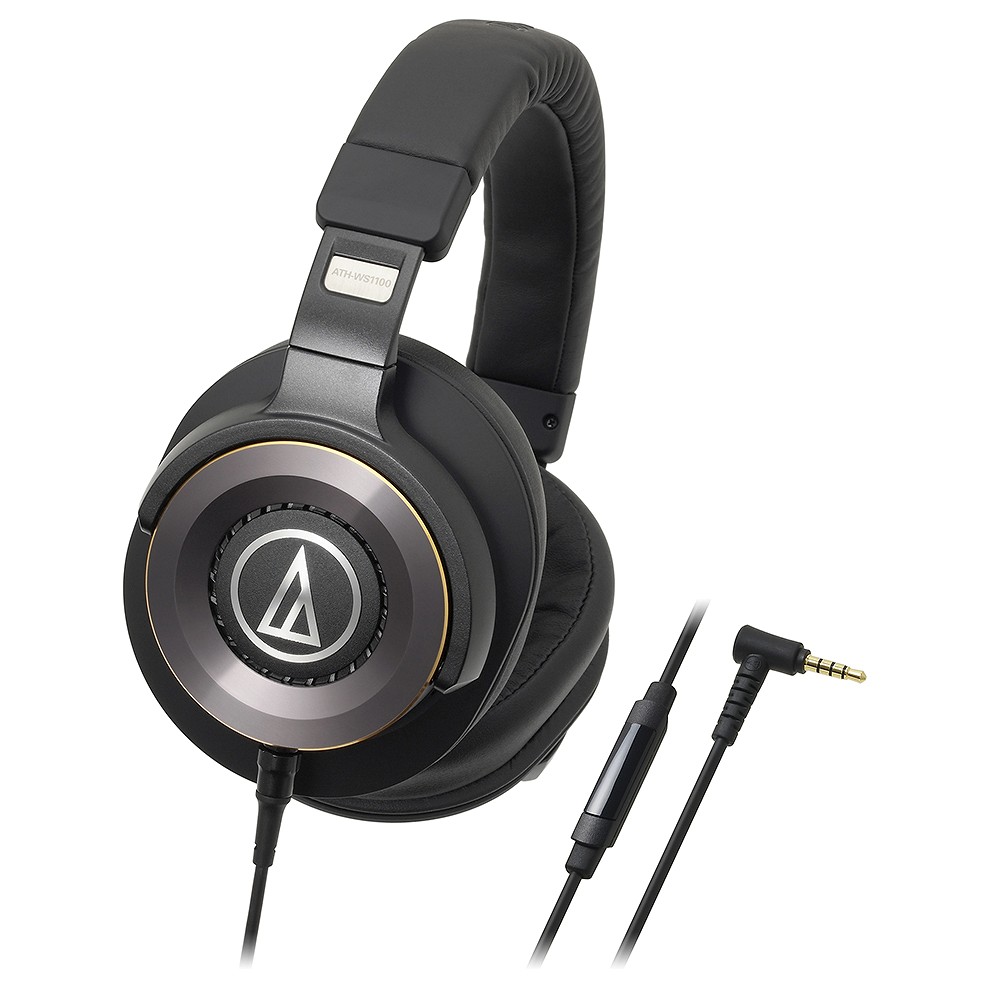Tai nghe Audio Technica choàng đầu có mic ATH-WS550iS