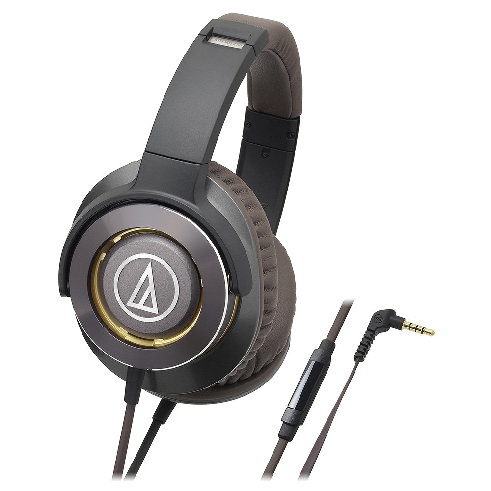Tai nghe Audio Technica choàng đầu có mic ATH-WS770iS