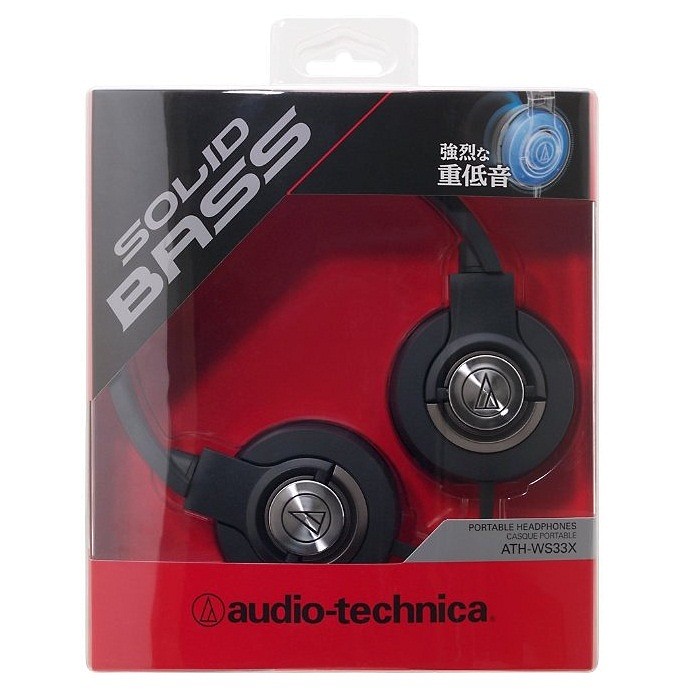 Tai nghe Audio Technica choàng đầu tăng bass ATH-WS33X