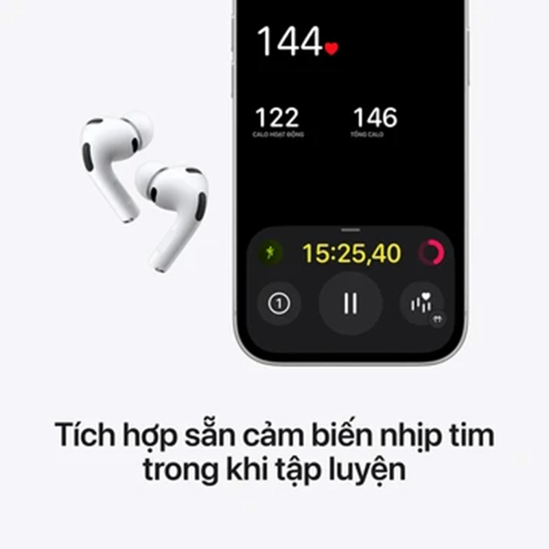 Tai nghe Bluetooth Apple AirPods Pro 3 2025 Type-C | Chính hãng (MFHP4ZP/A)