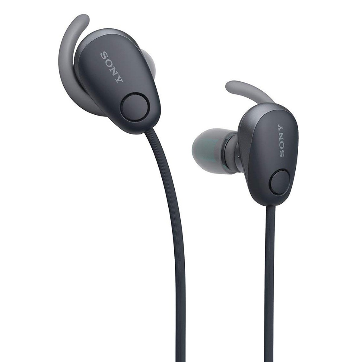 Tai nghe Bluetooth vòng cổ Sony WI-SP600N/BME màu đen