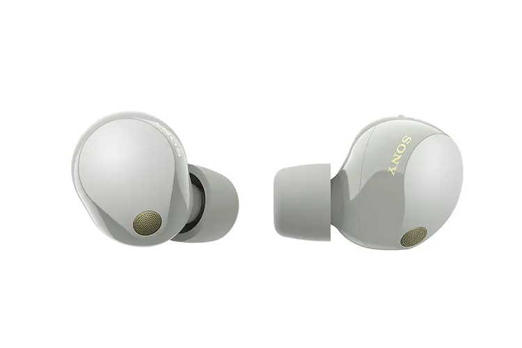 Tai nghe Chống ồn không dây Sony WF-1000XM5 - Bạc Bạch Kim