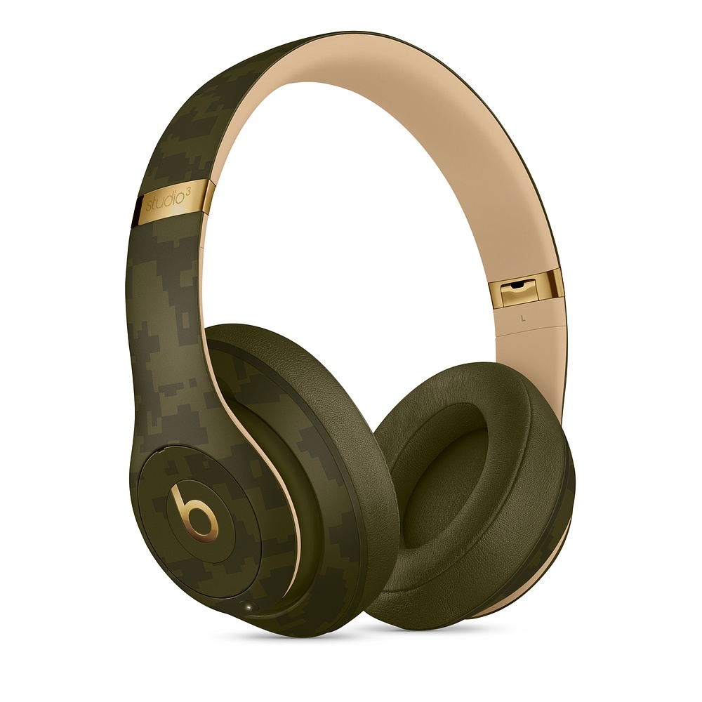 Tai nghe chụp đầu Bluetooth Beats Studio3 - Beats Camo Collection - Forest Green MWUH2PA/A